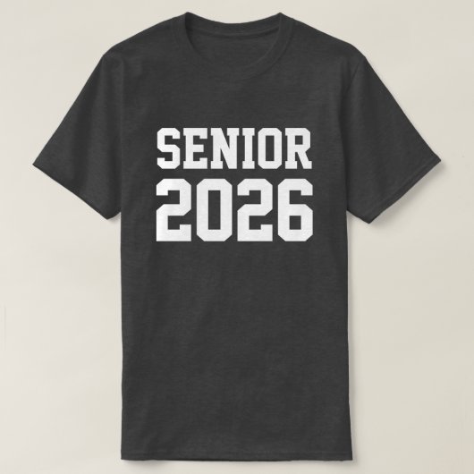 Abschlussklasse 2026 T-Shirt (Design vorne)