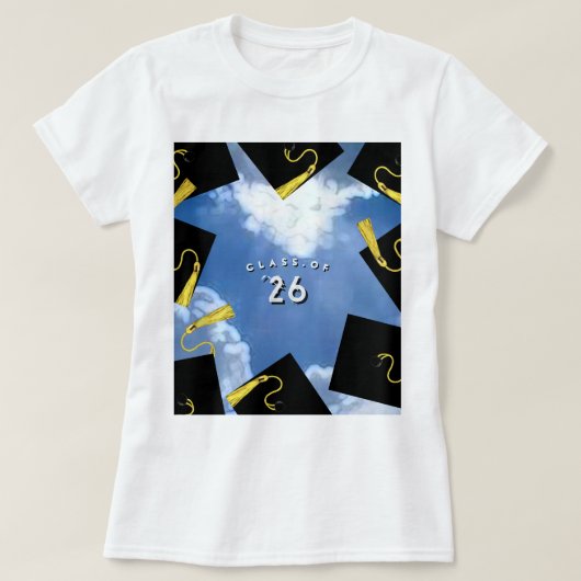 Abschlussklasse 2026 T-Shirt (Design vorne)