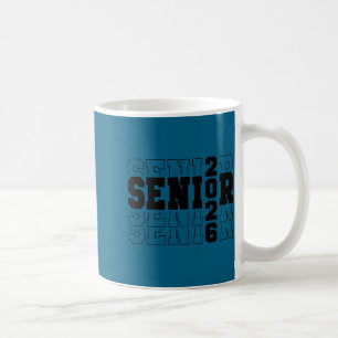 Abschlussklasse 2026 Varsity Text Abschluss Kaffeetasse