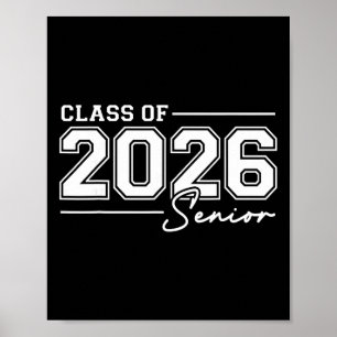 Abschlussklasse 2026 von 2026 Senior 2026 Poster