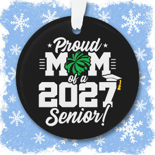 Abschlussklasse 2027 Abiturienten Cheers Stolz Mam Ornament