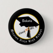 Abschlussklasse 2027 Abschlussfeier Button (Vorderseite)