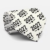 Abschlussklasse 2027 Examen Krawatte (Gerollt)