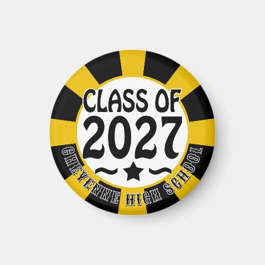 Abschlussklasse 2027 Examen Magnet (Vorne)