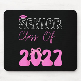 Abschlussklasse 2027 Senior 2027 Coquette Rosa Sch Mousepad