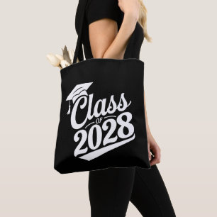 Abschlussklasse 2028 Stolzer Absolvent Abschlussfe Tasche