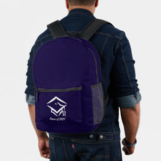 Abschlussklasse 20?? NVYWHT Jahr anpassen Bedruckter Rucksack