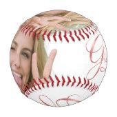 Abschlussklasse 20XX Baseball Erinnerungsstück (Rückseite)
