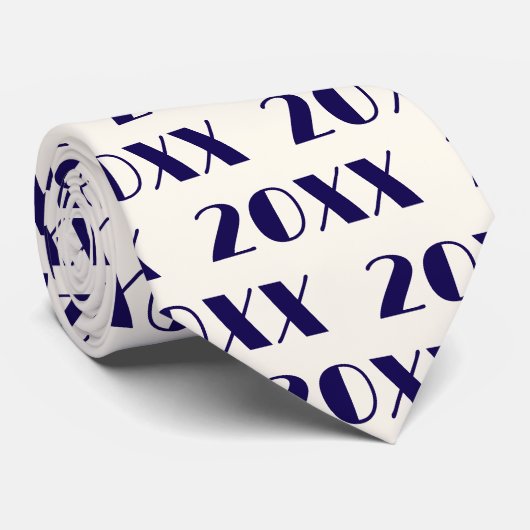 Abschlussklasse 20XX Krawatte (Gerollt)