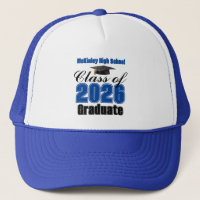 Abschlussklasse Blau 2026 Benutzerdefiniert