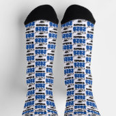 Abschlussklasse Blue 2026 Socken (Oben)
