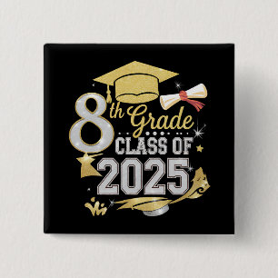 Abschlussklasse der 8. Klasse 2025 Absolvent Absch Button