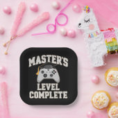 Abschlussklasse der Master-Gamer 2026  Pappteller (Party)
