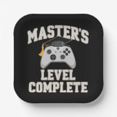 Abschlussklasse der Master-Gamer 2026  Pappteller (Vorderseite)