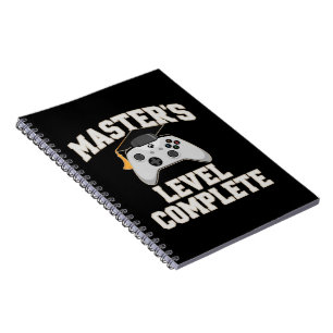Abschlussklasse der Master's Gamer-Absolventen 202 Notizblock