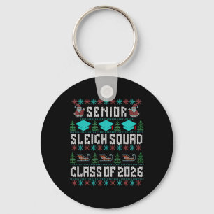 Abschlussklasse der Senior Sleigh Squad 2026 hässl Schlüsselanhänger