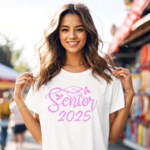 Abschlussklasse Pink der höheren Schule T-Shirt