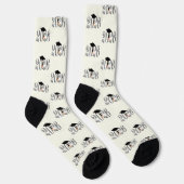 Abschlussklasse Silber 2026 Socken (Rechts)