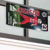 Abschlussklasse Sportfoto Heimkehr-Fußballspiel Banner (Äußeres Gebäude)