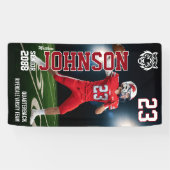 Abschlussklasse Sportfoto Heimkehr-Fußballspiel Banner (Horizontal)