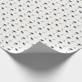 Abschlusskonfetti Geschenkpapier (Ecke)