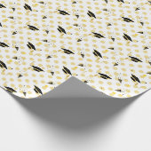 Abschlusskonfetti-Magie Geschenkpapier (Ecke)