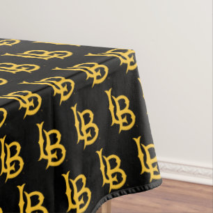 Abschlusslogo der Long Beach State Tischdecke