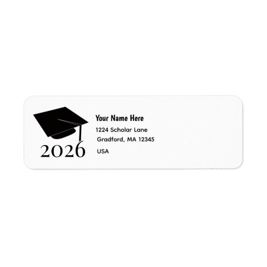 Abschlussmortarboard (Vorne)
