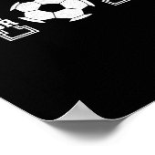 Abschlussmutter 2026 Fußball Abiturientin von 2026 Poster (Ecke)