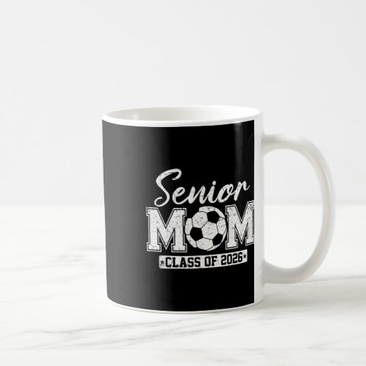 Abschlussmutter Cl Von 2026 Fußballmutter Abschlus Kaffeetasse (Rechts)