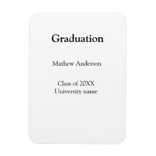 Abschlussname Klasse 20XX Universitätsname simp Magnet
