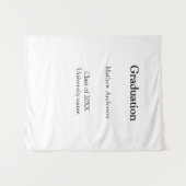 Abschlussname Klasse 20XX Universitätsname simp Wandteppich (Vorderseite (Horizontal))