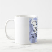 Abschlusspatenttochter-Gedicht-Tasse Kaffeetasse (Links)