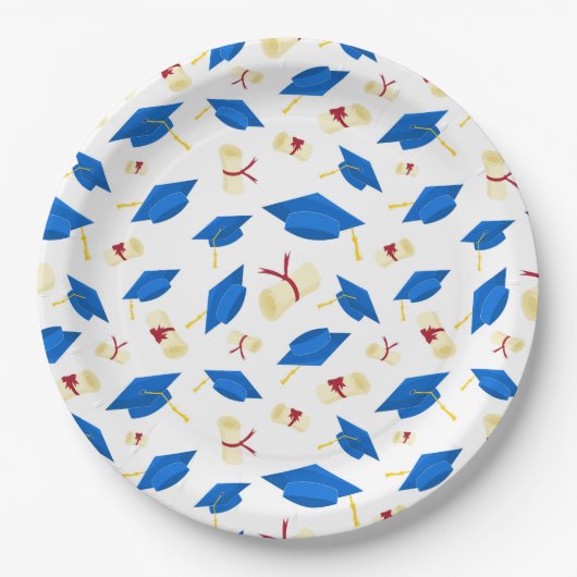 Abschlussplatten Pappteller (Vorderseite)