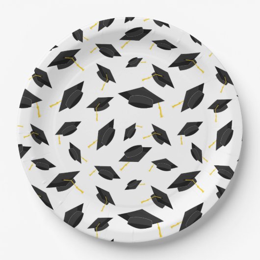 Abschlussplatten Pappteller (Vorderseite)