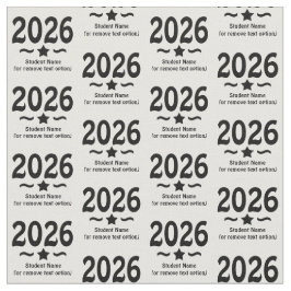 Abschlussstern Klasse 2026 Absolvent Stoff