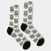 Abschlussstern Klasse 2026 Grad Socken (Rechts)