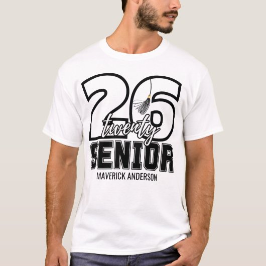 Abschlusstassel der Klasse 2026 T-Shirt (Vorderseite)