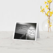 Abschlusswünsche Karte (Gelbe Blume)