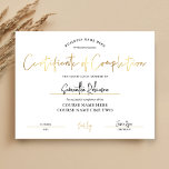 Abschlusszertifikat Imitate Gold herunterladbar Poster<br><div class="desc">Imitate Gold Effect Completion Certificate Award, perfekt für Abschlusszertifikate für Peitsche oder Friseurkurse. Dieses luxuriöse berufliche Diplomdesign mit Goldskript-Schriftart können Sie auch für jede Akkreditierung verwenden. Dieses Template für die Kursvervollständigung ist sehr vielseitig für den Anzug jeder Beauty-Marke oder eines Unternehmens.</div>