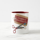 Abschneider-Verbindung Zweifarbige Tasse (Mittel)