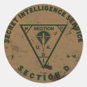 Abschnitt D Aufkleber 1,5" (Vorderseite)