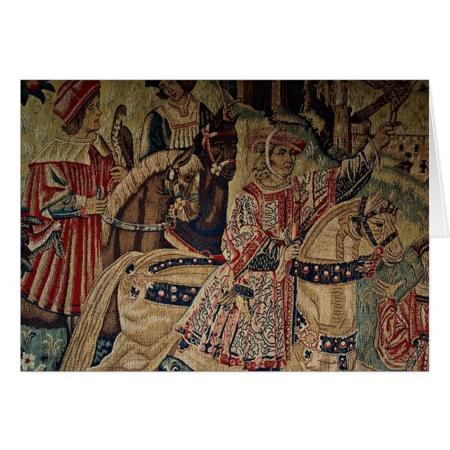 Abschnitt der Tapisserie (Vorderseite (Horizontal))