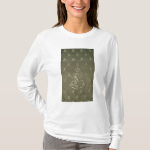 Abschnitt des Grüns und des Golddamastes T-Shirt