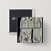 Abschnitt eines Diptych Button (Vorne & Hinten)