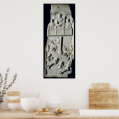 Abschnitt eines Diptychons Poster (Küche)