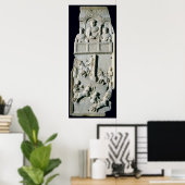 Abschnitt eines Diptychons Poster (Heimbüro)