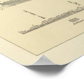 Abschnitt entlang der 37. Parallele Poster (Ecke)