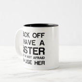 ABSCHNITT HABE ICH EINEN SISTER ZWEIFARBIGE TASSE (Vorderseite Links)