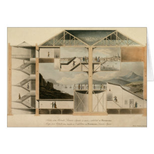 Abschnitt vom Rundbau, Leicester-Quadrat